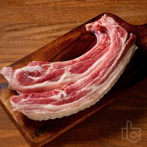 정육육 국내산 프리미엄 생삼겹살 돈 립 스테이크 뼈삼겹 갈빗대 [냉장] 300g 500g, 프리미엄 삼겹살, 2cm두툼삼겹살