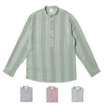 FXK867209남자 헨리넥셔츠 봄셔츠 여름 가을 남방 얇은 셔츠