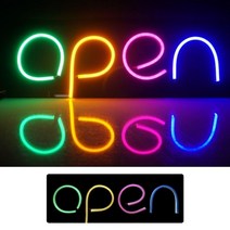 전광판 OPEN 입간판 미니간판 영업중간판 실리콘LED / 네온간판 포굿드라이브, 상세페이지 참조, 상세페이지 참조