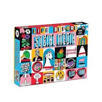 Galison Life Before Social Media 1000피스 퍼즐 멀티컬러