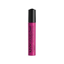 NYX PROFESSIONAL MAKEUP 리퀴드 스웨이드 크림 립스틱 핑크 러스트 (핫 핑크), 0.13 Fl Oz (Pack of 1)