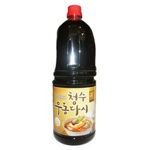 청수식품 우동다시 소스, 1.8L, 5개