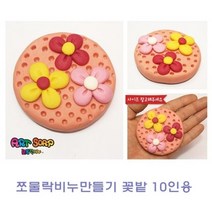 비누만들기 쪼물락 비누만들기꽃식물 10인용 꽃식물비누만들기 비누공예 욕실용품 쪼물락비누만들기, 코스모스