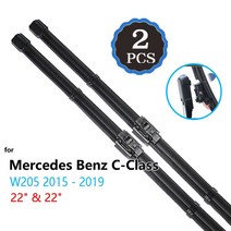 메르세데스 벤츠 C 클래스 W203 W204 W205 C-Klasse C180 C200 C220 C250 C300 와이퍼 블레이드 자동차 용품 앞 유리 와이퍼
