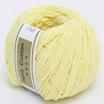 [뜨개마루]헤라코튼 낱개 (블랭킷 인형 아기의류), 211 파스텔레몬