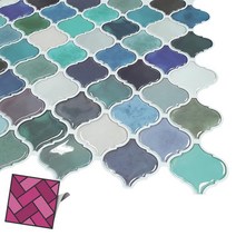 이쁜타일 붙이는타일 벽면 인테리어 벽타일 아트월 접착식