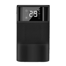 산업용히터 공업용히터700W 데스크탑 공기 송풍기 저소음 전기 핸디 팬 워머 에너지 절약 110V/220V EU/U, 02 Black_02 EU