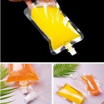 투명 음료 캡파우치 음료팩 주스팩 50개, 250ml