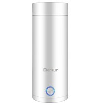 샤오미 HC-301 보온병 휴대용 주전자 보온병 전기 커피 미니 포트 300W 400ml, 흰색