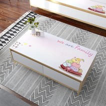테이블 보 식탁 매트 방수 오염 방지 소프트 플라스틱 글라스 쿠션 TV 매트 거실 주방, 60x120cm, KT46-family