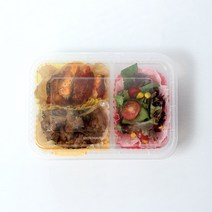 피크닉하우스 일회용내열용기 HY2칸, 15개입, 1개