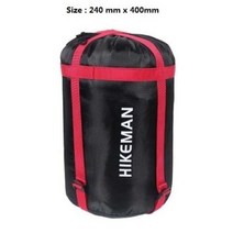 극동계침낭 오리털침낭 군용침낭 백패킹 동계 캠핑 2인용 야외 보관 가방 방수 압축 물건 자루 가방 팩 해먹 팩 포함되지 않음, 블랙 레드