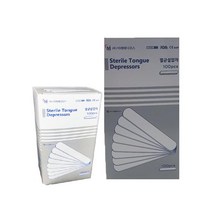 미래 설압자(100ea) 혀누르개 설압자 나무설압자, 1통