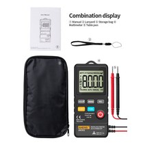 ANENG AN302 Profesional Digital Multimeter 7999 Display DC AC Voltmeter Tester Capaci [C00025905], 03 AN301 Black
