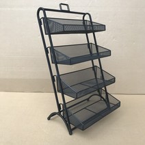 철제선반 무볼트 베란다 건조기 중량렉 적치대 펜트리, 흰색 3단 조리대 랙
