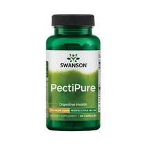 스완슨 Pecti퓨어 변형 감귤 펙틴 건강 세포 최소 82 갈락투론산 천연 (60캡슐 각 600mg) 제공, 60 Count (Pack of 1)Swanson
