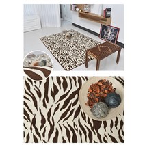 유닉크 본염 지브라 극세사러그 카페트