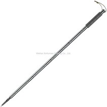 MORE초경량 등산 지팡이 스틱 호신용 장비 만능 지팡이 검, 옵션 2: 블랙(125cm)