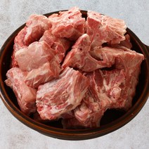 [푸드카페] 한돈 국내돼지고기 삼겹살 앞다리살 뒷다리살 갈비 등 돼지고기, 등뼈2KG, 1개