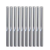 무선 유심 라우터 와이파이 공유기 10 개몫 2A 3175 4 6mm CNC 조각 커터 두 플루트 스트레이트 라우터 비트 나무 카바이드 엔드 밀 절단 밀링 도구, 8x42x70