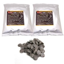Natra 62% 유럽산 다크초콜릿 커버춰 400g, 200g*2개