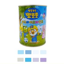 친환경페인트 900ML 8종택1 벽지용페인트 철재페인트, 색상_포비소프트블루
