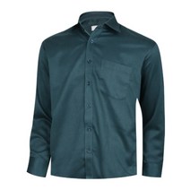 [파파브로] 남성 부드러운 소재 데일리 베이직 카라넥 셔츠 DE-SHW-1008-청록