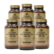 솔가 감마리놀렌산 달맞이 꽃 종자유1300mg 60개입, 6개