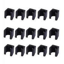 Mile 15피스 당구 스누커 큐 클립 로케이팅 홀더 작은 보관 클램프 풀 랙에 스몰 사이즈