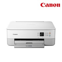 Canon 캐논 프리미엄 컬러 잉크젯 복합기 인쇄+복사+스캔 자동양면인쇄 잉크포함 화이트