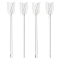 Epoxy Mixer Attachment Paint And Resin Paddles ABS Drill Accessos Power Tool, 03 4 White