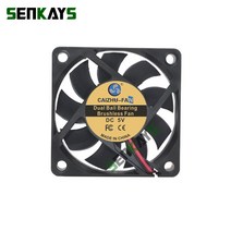 배기팬 환기팬 송풍기 부품 듀얼 볼 베어링 DC 5V 12V 60mm 팬 냉각 쿨러 컴퓨터 CPU 케이스 전원 공급 장, 05 24V 4200RPM_01 Ball Bearing