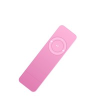 제이즈 휴대용 미니 USB 플래시 LCD 디지털 MP3 플레이어 지원 64 기가 바이트 TF 카드 슬롯 음악 이어폰과 FM 라디오, [06] pink, 06 pink