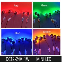 투명 피규어 진열장 쇼케이스진열장 아크릴진열장1W 2W 3W 4W 미니 Led 스포트 라이트 Downlight 디스플레, 03 2W 60 Degree, 03 빨간