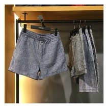 [톰스토리] [W몰 ] 여성용 천연 린넨 롤업 밴딩 반바지 T73W3251Q