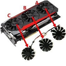 t129215su gtx1080 gtx980ti gtx1080ti gtx1070 gpu vga 그래픽 쿨러 팬 asus strix gtx 1070 1080 980ti 비디오 카드