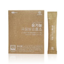 코오롱제약 유기농 발효곡물 효소 (1개월분), 30포, 1개