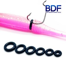 청룡조구 네꼬리그 고무 오링 벌크 20개입 와끼 네코, 4.6mm(20개)