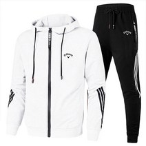 Callaway 캐주얼 남성용 지퍼 재킷 스포츠웨어 정장 피트니스 트레이닝 조깅