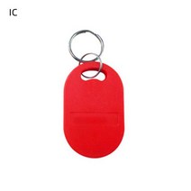 고품질 S50 1K 100 MHz 칩 방수 IC 카드 태그 RFID ISO14443A NFC Keyfob 열쇠 고리 액세스 제어 빠른 13, 21 NO 6