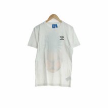 아디다스스포츠 아디다스스포츠오리지널 화이트 면 반팔티셔츠 남자 XS [85] 1286