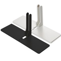 플랜맥스 유닉스 소리먹는파티션 ML-1014W-BK(1000x1400) 스마트스크린 인테리어파티션 가림막 칸막이, 추가상품-베이스(받침대만)파티션미포함