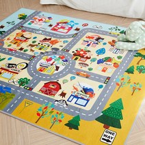 라뽐므 마켓 스트리트 키즈 러그 100x150