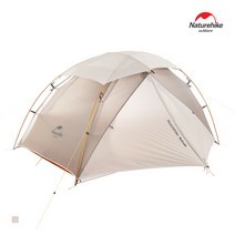 네이처하이크 네뷸라2 텐트 20D 2인용 백패킹 돔텐트 초경량, 베이지, 베이지