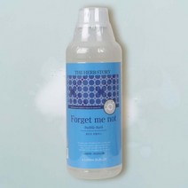 파인베리 더허브스토리 입욕제 버블바스 물망초 1000ml, 상세페이지 참조