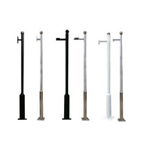 CCTV 폴대 방수형 지지대 고정 거치대 외부 기둥 타워, 3.5m