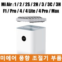 샤오미 미지아 공기청정기 4 / 4 Lite / 1 / 2 / 2H / 2S / 3 / 3H / 3C / Pro / F1 미에어 풍향 조절기 부품 조정기 / 에어 아웃렛 키트, 미에어 4 Pro 사용 적합