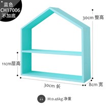 마카롱 타워 트레이 디저트 스탠드 디스플레이 진열, 01.블루 (바닥없음), 1개