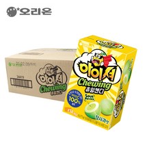 아이셔 청사과맛 42g 24입 간식 캔디 사탕 박스