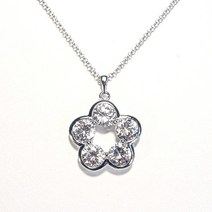 큐빅 지르코니아 목걸이 cubic zirconia pendant